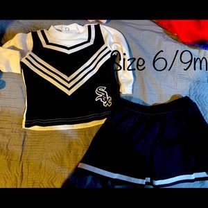 Chicago White Size Baby Outfit
